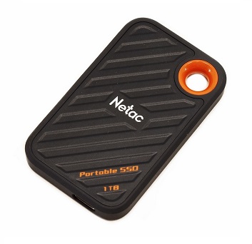 דיסק פלאש SSD חיצוני נטאק Netac NT01ZX20-001T-32BL ZX20 1TB USB 3.2 Gen2 Type-C Read 2000MB/s